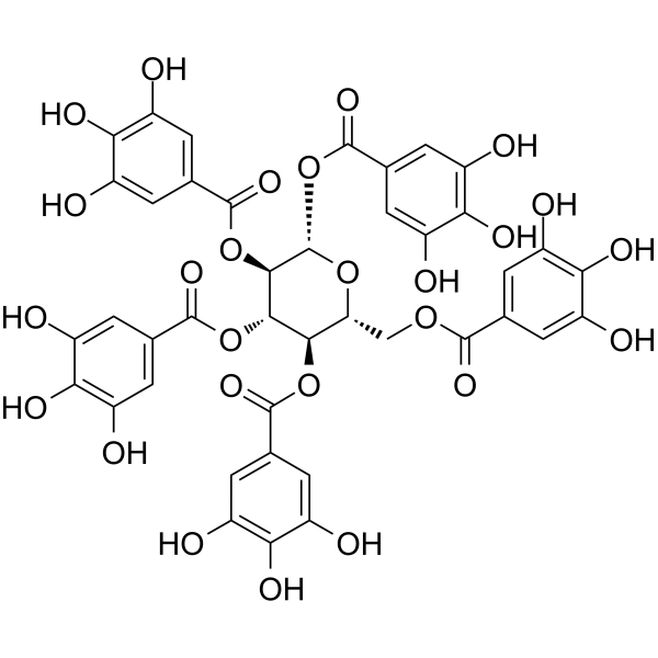 1,2,3,4,6-O-五没食子酰葡萄糖