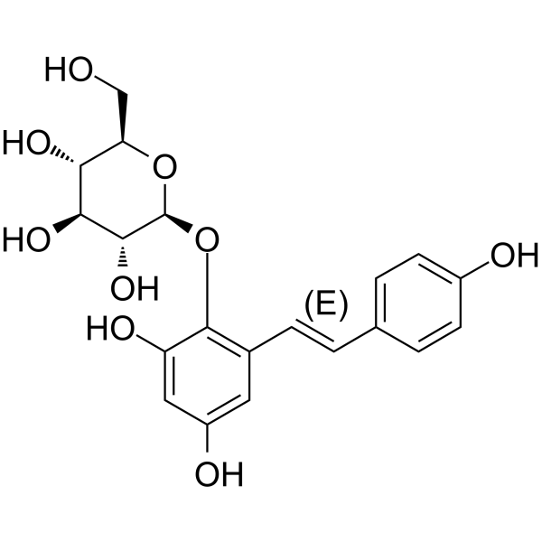 2,3,5,4-四羟基二苯乙烯葡萄糖苷；何首乌苷；二苯乙烯苷